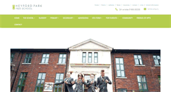 Desktop Screenshot of heyfordparkfreeschool.org